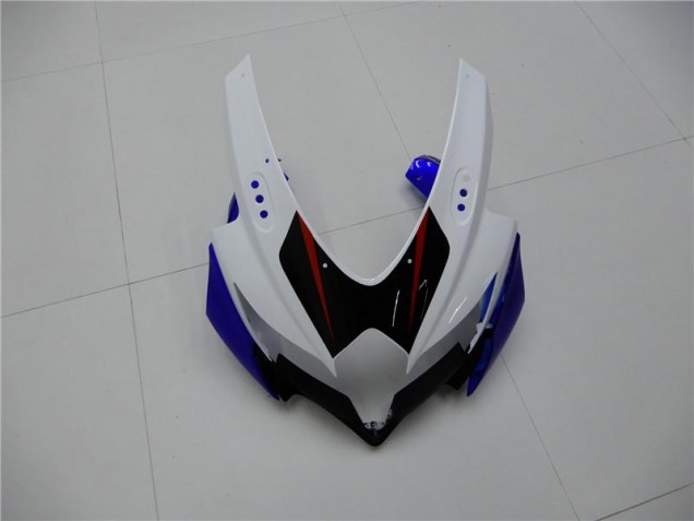 Blanc Bleu 08-10 GSXR 600/750 Carénage Moto Blanc Bleu 08-10 GSXR 600/750 Carénage Moto