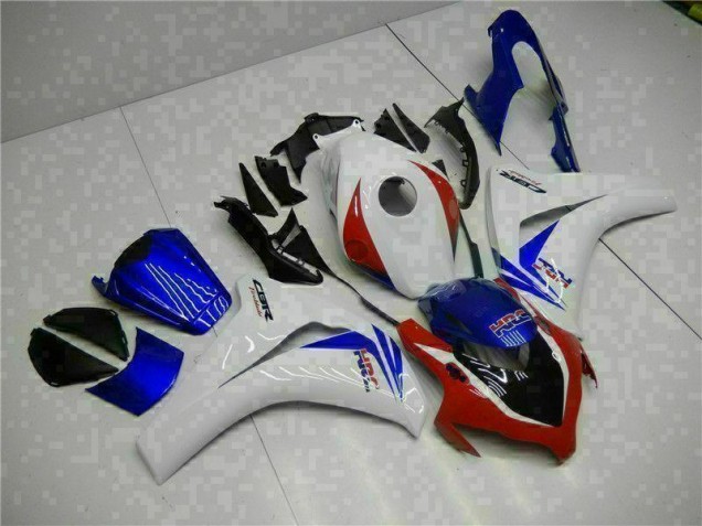 Blanc Bleu 08-11 CBR1000RR Carénage Moto Blanc Bleu 08-11 CBR1000RR Carénage Moto