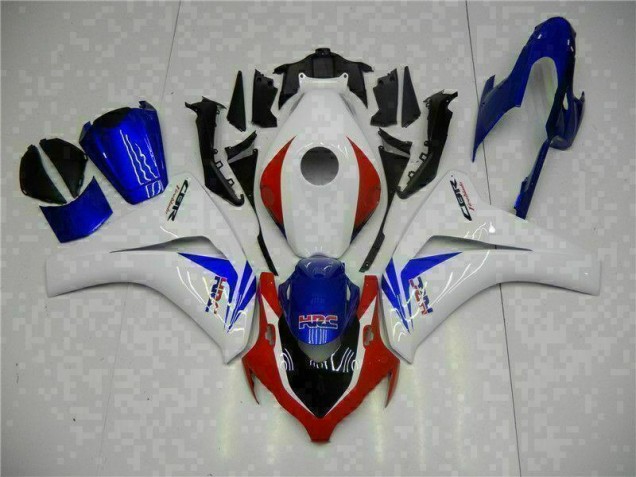 Blanc Bleu 08-11 CBR1000RR Carénage Moto Blanc Bleu 08-11 CBR1000RR Carénage Moto