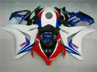 Blanc Bleu 08-11 CBR1000RR Kit Carénages Motos