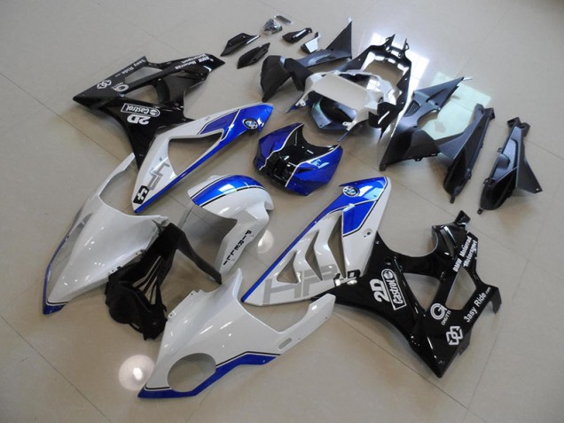 Blanc Bleu 09-14 S1000RR Carénage Moto Blanc Bleu 09-14 S1000RR Carénage Moto