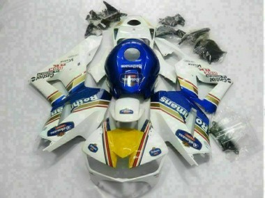Blanc Bleu 13-21 CBR600RR Carénage Moto