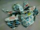 Blanc Bleu Nastro Azzurro 46 05-06 CBR600RR Carénages Moto Blanc Bleu Nastro Azzurro 46 05-06 CBR600RR Carénages Moto