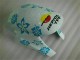 Blanc Bleu Nastro Azzurro 46 05-06 CBR600RR Carénages Moto Blanc Bleu Nastro Azzurro 46 05-06 CBR600RR Carénages Moto