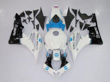 Blanc Bleu Noir 07-08 CBR600RR Carénage Moto