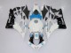Blanc Bleu Noir 07-08 CBR600RR Carénage Moto Blanc Bleu Noir 07-08 CBR600RR Carénage Moto