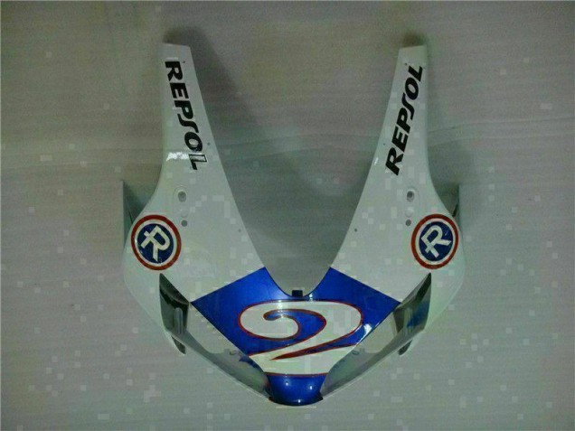 Blanc Bleu R 2 03-04 CBR600RR Carénage Moto Blanc Bleu R 2 03-04 CBR600RR Carénage Moto