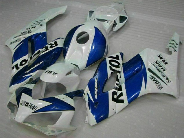 Blanc Bleu Repsol 04-05 CBR1000RR Carénage Moto Blanc Bleu Repsol 04-05 CBR1000RR Carénage Moto