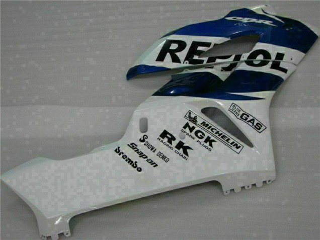 Blanc Bleu Repsol 04-05 CBR1000RR Carénage Moto Blanc Bleu Repsol 04-05 CBR1000RR Carénage Moto