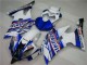 Blanc Bleu Sterilgarda Volvo 08-16 YZF R6 Carénage Moto Blanc Bleu Sterilgarda Volvo 08-16 YZF R6 Carénage Moto