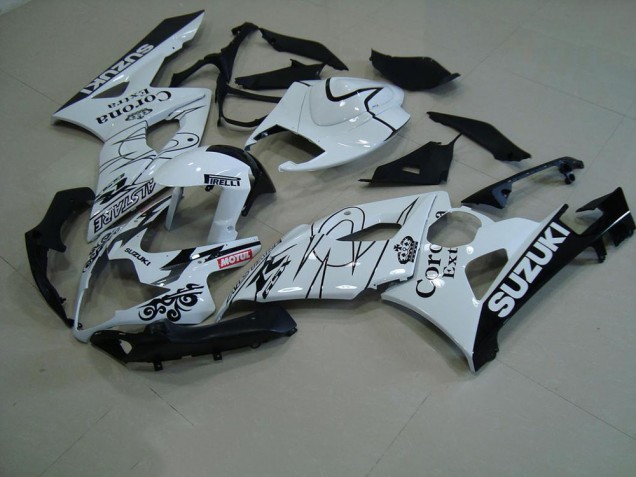 Blanc Corona 05-06 GSXR 1000 Carénage Moto Blanc Corona 05-06 GSXR 1000 Carénage Moto