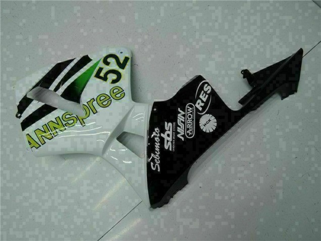 Blanc Jaune Vert 52 05-06 CBR600RR Carénage Moto