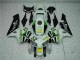 Blanc Jaune Vert 52 05-06 CBR600RR Carénage Moto