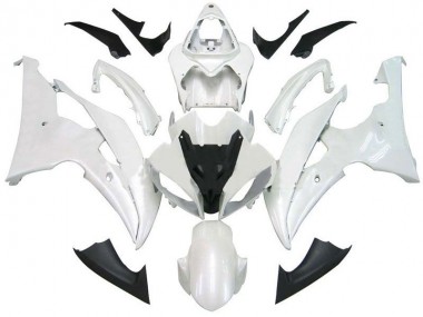 Blanc Nacré 08-16 YZF R6 Carénages Moto