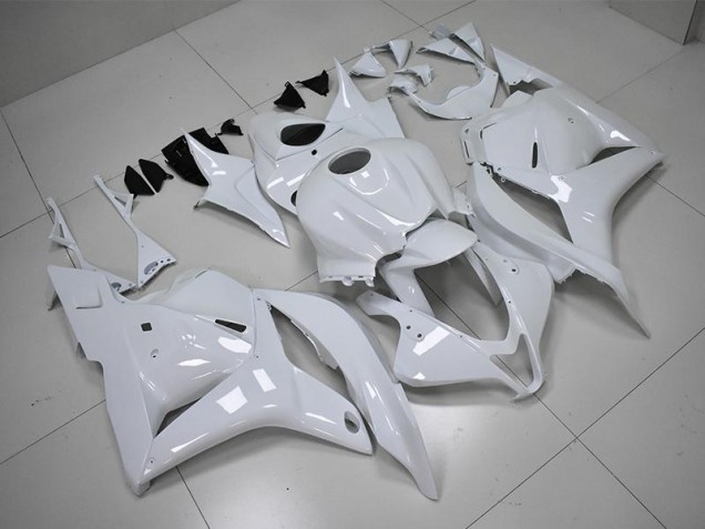 Blanc Nacré 09-12 CBR600RR Carénage Moto Blanc Nacré 09-12 CBR600RR Carénage Moto