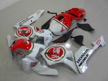 Blanc Nacré Lucky Strike 05-06 CBR600RR Carénage Moto