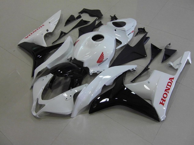 Blanc Nacré Noir 07-08 CBR600RR Carénage Moto