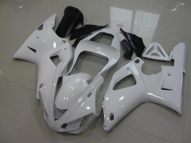 Blanc No Décalque 00-01 YZF R1 Carénage Moto Blanc No Décalque 00-01 YZF R1 Carénage Moto