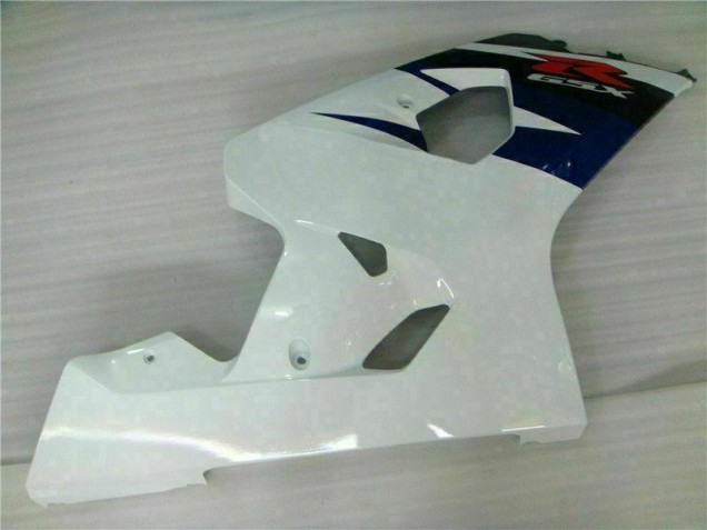 Blanc Noir 04-05 GSXR 600/750 Carénage Moto