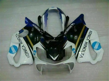 Blanc Noir 04-07 CBR600 F4i Carénages Moto