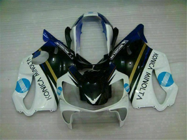 Blanc Noir 04-07 CBR600 F4i Carénages Moto Blanc Noir 04-07 CBR600 F4i Carénages Moto