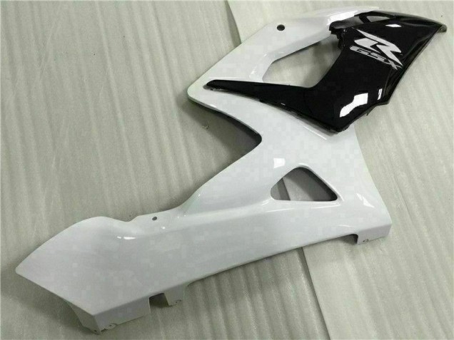 Blanc Noir 05-06 GSXR 1000 Carénages Moto Blanc Noir 05-06 GSXR 1000 Carénages Moto