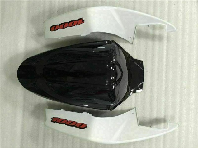 Blanc Noir 05-06 GSXR 1000 Carénages Moto Blanc Noir 05-06 GSXR 1000 Carénages Moto
