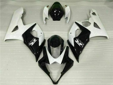 Blanc Noir 05-06 GSXR 1000 Carénages Moto