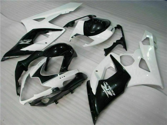 Blanc Noir 05-06 GSXR 1000 Carrosserie Moto Blanc Noir 05-06 GSXR 1000 Carrosserie Moto