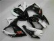 Blanc Noir 06-07 GSXR 600/750 Carénage Moto Blanc Noir 06-07 GSXR 600/750 Carénage Moto