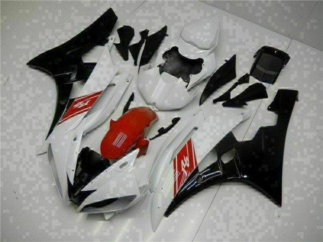 Blanc Noir 06-07 YZF R6 Carrosserie Moto Blanc Noir 06-07 YZF R6 Carrosserie Moto