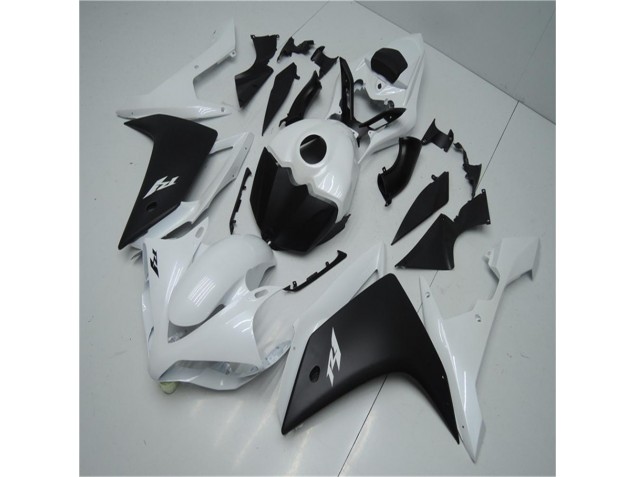 Blanc Noir 07-08 YZF R1 Carénage Moto Blanc Noir 07-08 YZF R1 Carénage Moto