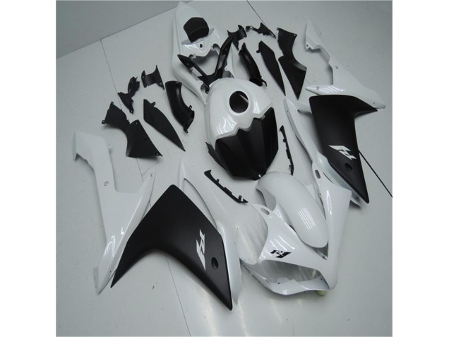 Blanc Noir 07-08 YZF R1 Carénage Moto Blanc Noir 07-08 YZF R1 Carénage Moto