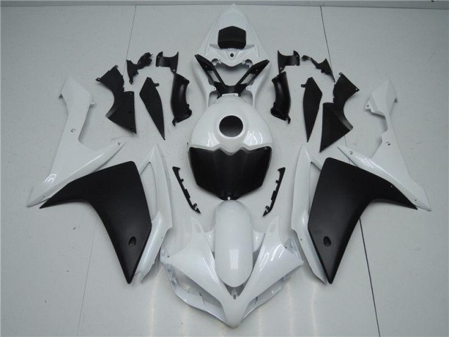 Blanc Noir 07-08 YZF R1 Carénage Moto Blanc Noir 07-08 YZF R1 Carénage Moto