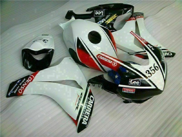 Blanc Noir 08-11 CBR1000RR Carénage Moto Blanc Noir 08-11 CBR1000RR Carénage Moto