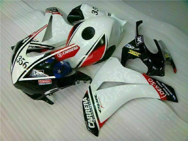 Blanc Noir 08-11 CBR1000RR Carénage Moto Blanc Noir 08-11 CBR1000RR Carénage Moto