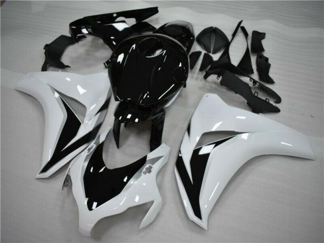 Blanc Noir 08-11 CBR1000RR Kit Carénages Motos Blanc Noir 08-11 CBR1000RR Kit Carénages Motos