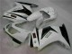 Blanc Noir 08-12 EX250 Carénage Moto Blanc Noir 08-12 EX250 Carénage Moto