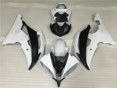 Blanc Noir 08-16 YZF R6 Carénages Moto & Carrosserie