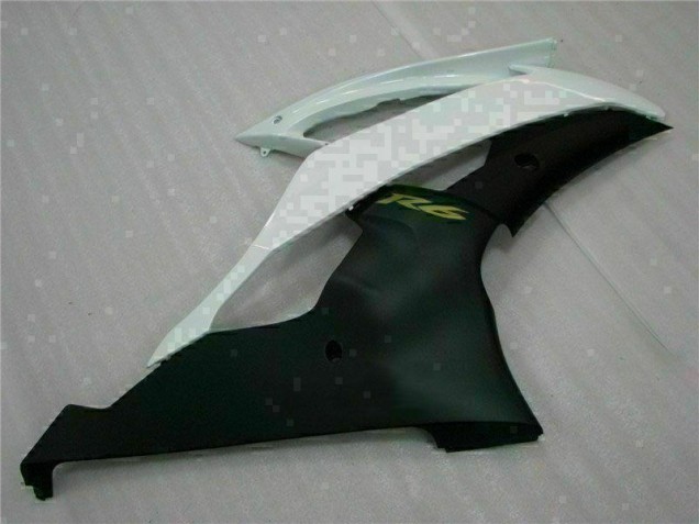 Blanc Noir 08-16 YZF R6 Carénages Moto Blanc Noir 08-16 YZF R6 Carénages Moto