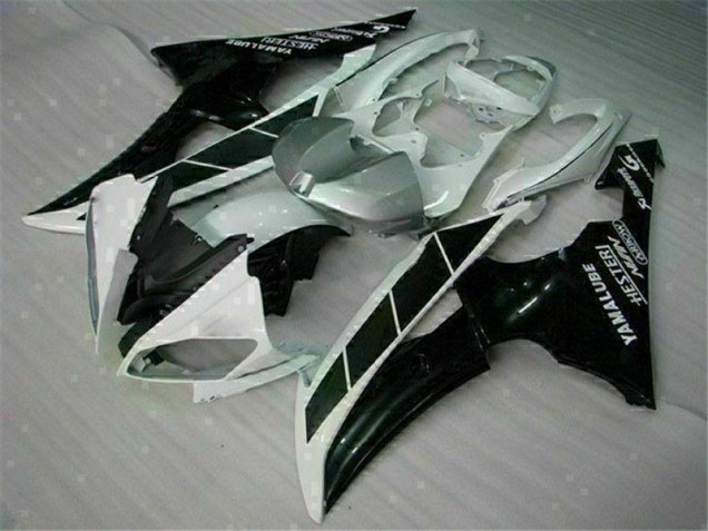 Blanc Noir 08-16 YZF R6 Carrosserie Moto Blanc Noir 08-16 YZF R6 Carrosserie Moto