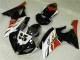 Blanc Noir 08-16 YZF R6 Kit Carénages Motos Blanc Noir 08-16 YZF R6 Kit Carénages Motos