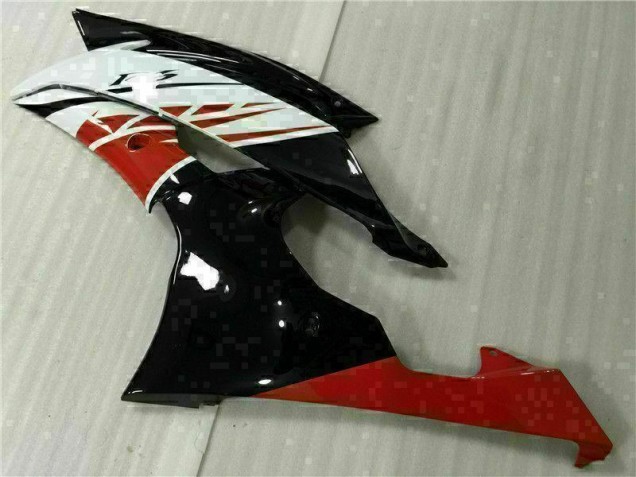 Blanc Noir 08-16 YZF R6 Kit Carénages Motos Blanc Noir 08-16 YZF R6 Kit Carénages Motos