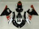 Blanc Noir 08-16 YZF R6 Kit Carénages Motos Blanc Noir 08-16 YZF R6 Kit Carénages Motos
