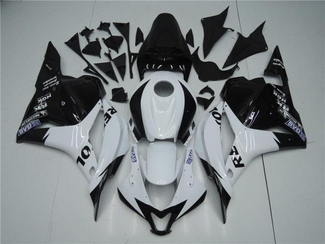 Blanc Noir 09-12 CBR600RR Carénages Moto Blanc Noir 09-12 CBR600RR Carénages Moto