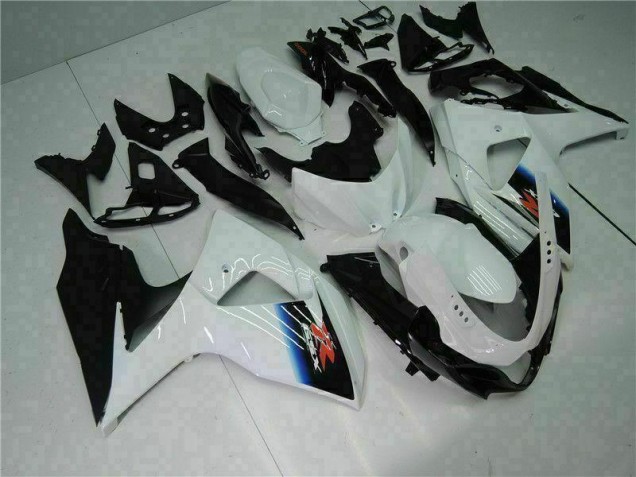 Blanc Noir 09-16 GSXR 1000 Carrosserie Moto Blanc Noir 09-16 GSXR 1000 Carrosserie Moto