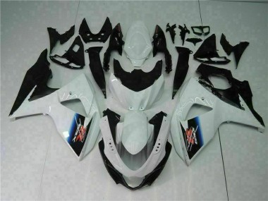 Blanc Noir 09-16 GSXR 1000 Carrosserie Moto