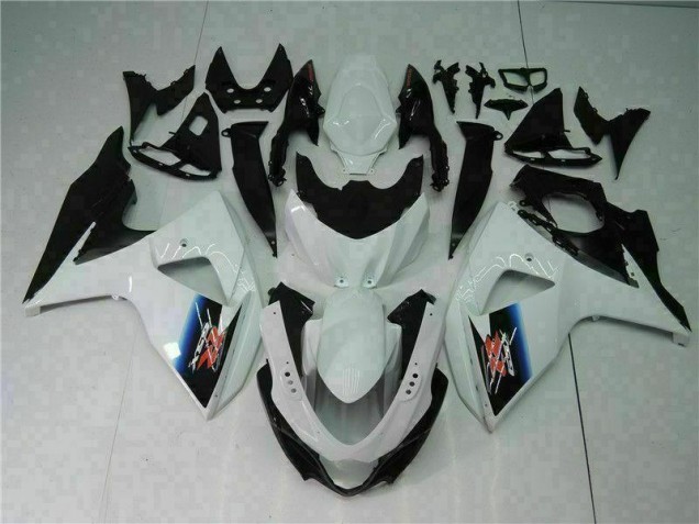 Blanc Noir 09-16 GSXR 1000 Carrosserie Moto Blanc Noir 09-16 GSXR 1000 Carrosserie Moto