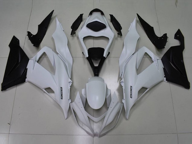 Blanc Noir 636 13-18 ZX6R Carénage Moto