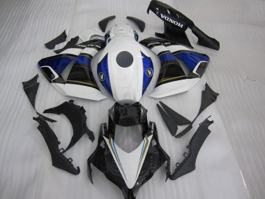 Blanc Noir Bleu 08-11 CBR1000RR Carénage Moto